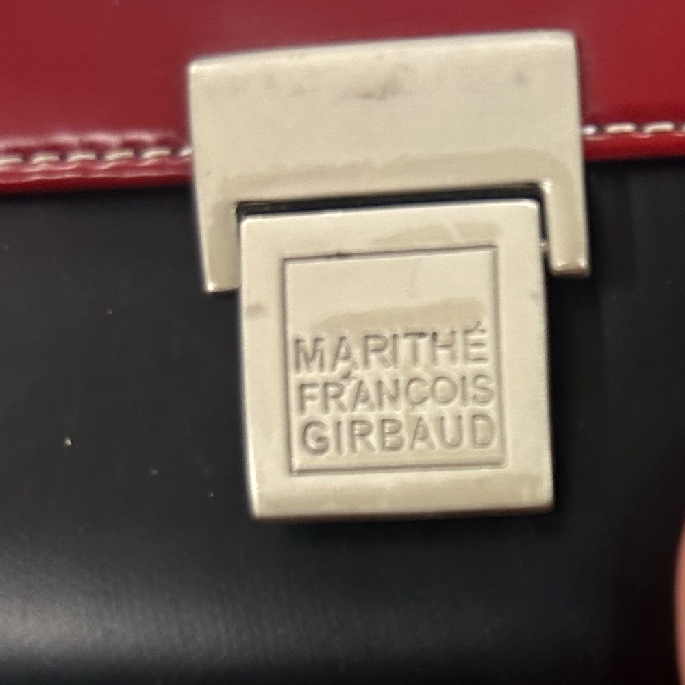 Marithe Francois Girbaud Two-Tone Briefcase